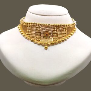 GOLD CHOKER NECKLACE