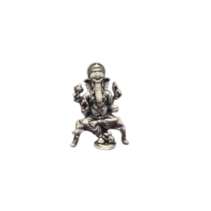 Ganesh Silver Idol 3D